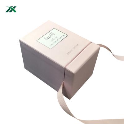 China Handmade Custom Printing Cosmetic Packaging Luxury Essential Oil Box Fragrance Perfume Packaging Box for sale