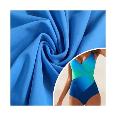 China Factory direct sale waterproof swimsuit fabric, high elastic brocade ammonia swimsuit fabric, chlorine water resistant swimsuit fabric for sale