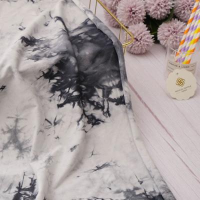 China Manufacturers wholesale high quality anti-static 100% cotton print quick dry fabric tie-dye fabric for sale