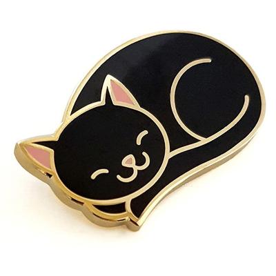 China Global Custom Cute Hard Gold Metal Plating Souvenir Enamel Badge Hard Silver Plating Pins for sale