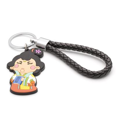 China Factory Cheap Price Global Factory Price Key Chains Promotioanl Souvenir Gifts Cartoon Character Custom PVC Metal Keychains for sale