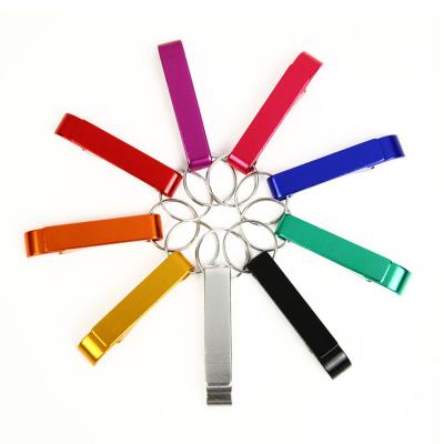 China China Viable Manufacturers-Suppliers Price Cheap Customized Colors Metal Key Chain Beer Bottle Openers for sale