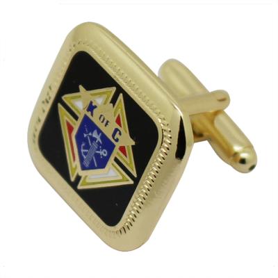 China China High Quality Custom Metal America Manufacturer Logo Design Hard Soft Enamel Brass Cufflinks for sale