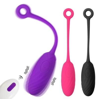 China Silicone Vagina Ball Vibrator Wireless Remote Control G-spot Love Egg Vibrating Sex Toy For Women Adult Anal Toy Female Masturbator for sale