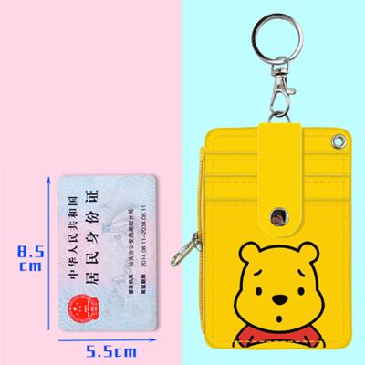 China Hot Selling Card Case Professional Compact Pocket Wallet Credit Card Holder Lower Price Fashion Key Chain for sale