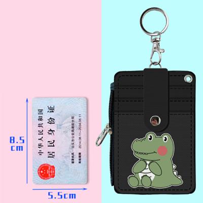 China Custom Personalized Fashion Card Holder Wallet Case Key Chain With Best Quality for sale