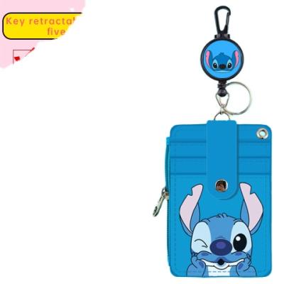 China Fashion Customized Logo Id Card Holder Case With Retractable Lanyard Cartoon Card Sleeves for sale