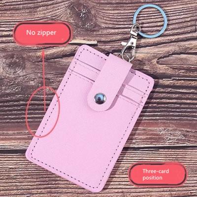 China Plastic Fashion Porta Carnet Enfermerua ID Card Holders Waterproof Vertical ID Holders Porta Carnet Scam Deseos Porta Tarjetas for sale