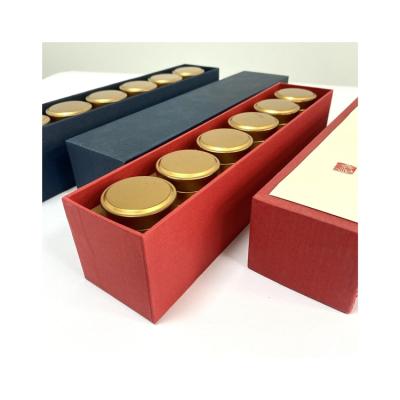 China Newest Recyclable Custom Eco Friendly Paper Gift Box Hard Top And Bottom Box Tea Box Packaging for sale