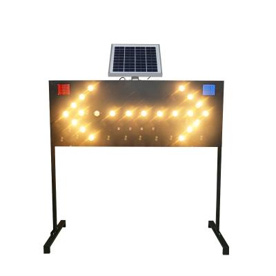 China ALLTOP Iron Safety Signal Light Solar Flashing Warning Strobe Lights LED Traffic Light for sale