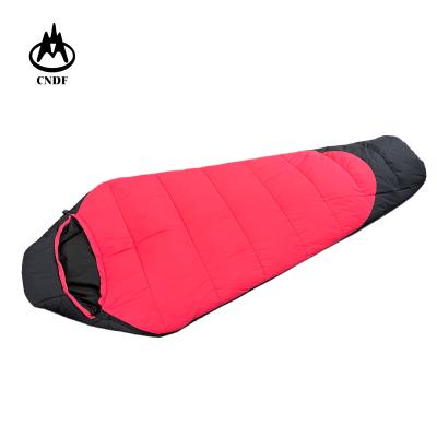 China Custom Waterproof Soft Nylon Mummy Adults Mummy Sleeping Bag Outdoor Camping Hiking Backpacking for sale