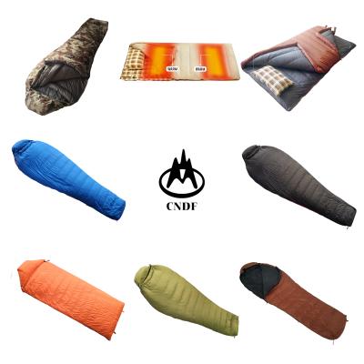 China Mummy's goose 90%/80% down nylon sleeping bag with compression sack, waterproof, warm, lightweight, camping climbing traveling sleeping bag for sale