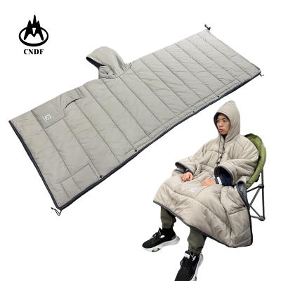 China Envelope Type New Design 4 Season Envelope Sleeping Bag Nylon Coat For Outdoor Winter Cold Weather Camping Traveling for sale