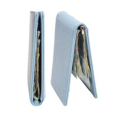 China RFID Blocking 2021 Fashionable Rfid Blocking Wallet With Money Staples Money Clip Bifold Wallet for sale