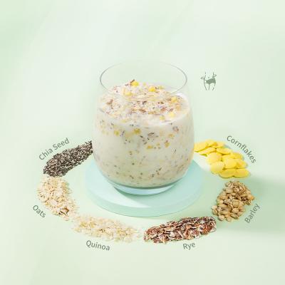 China Low-CARB OEM/ODM Scientifically Matched Oatmeal with Different Grains Healthy Food Chia Seed Oatmeal for sale