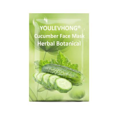 China Hyaluronic Acid Aloe Vera Cucumber Face Mask Sheets Hydrating and Soothing 10 Pack for sale