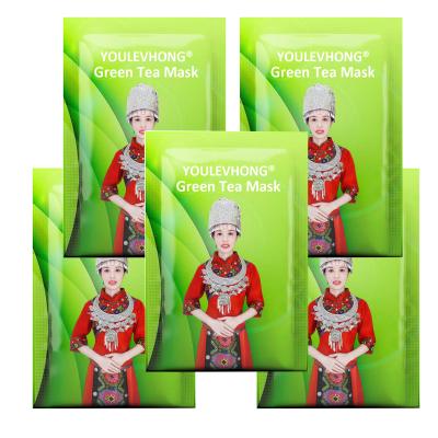 China Hydrating Green Tea Gel Mask for Moisturized Calm Evened Skin - All Skin Types for sale