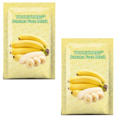 China YOULEVHONG Banana Scented Moisturizing face mask GMP Certified for Brightening All Skin Types for sale