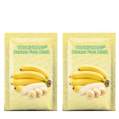 China Soothing YOULEVHONG Banana Face Mask for All Skin Types Moisturize Brighten Nourish Men and Women Friendly for sale