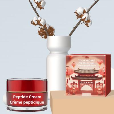 Chine YoulEvHONG Peptide Anti-Aging Crème pour le visage hydrate éclaire les entreprises - Soins de la peau sans parfum Pour les rides à vendre