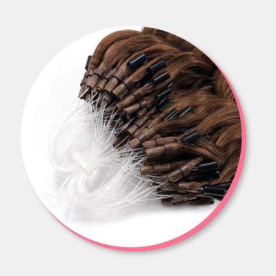 Chine Extenssions de cheveux humains à micro-anneau Longue durée Extenssions de cheveux humains de différents styles et de différentes qualités à vendre