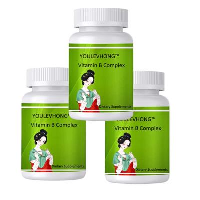 China Complejo de vitaminas 60 cápsulas con B5 5 mg B2 20 mg B9 400 mcg B3 25 mg B7 30 mcg en venta