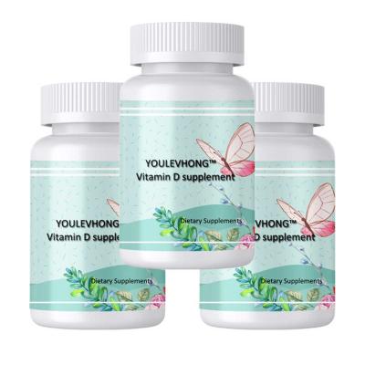 China Vitamin D Softgel Daily Healthy Supplement Bone Health Serving Gummies Immune Health for sale