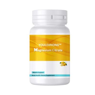 China Gluten Free Magnesium Citrate Capsules With Gelatin Dietary Supplement Natural Health Beauty Products for sale