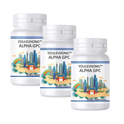 China Soy-Free Alpha GPC Supplements With 600 Mg Content And Magnesium Stearate Dietary Supplement Natural Health Beauty Pills for sale