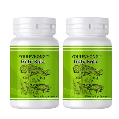 China GMP Certificado No OGM Gotu Kola Extract 500 Mg 100 Cápsulas suplemento dietético cápsulas naturales de belleza para la salud en venta