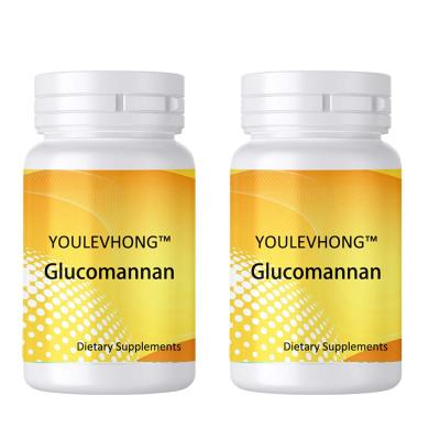 China Glucomannan Supplement Capsules With Magnesium Stearate Supports Healthy Cholesterol Non-GMO For Weight Loss for sale