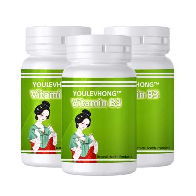 China 500 mg 90 comprimidos Suplemento de niacina para melhor absorção da pele com gelatina vegetariana Vitamina B3 comprimidos à venda