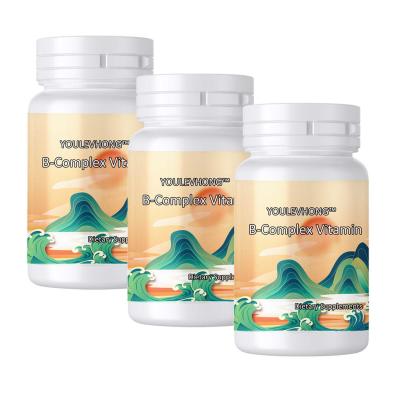 Chine Vitamines B essentielles quotidiennes Complexe avec force Niacine et biotine Supplément de vitamine B complexe Supplément de vitamine soutient un métabolisme énergétique sain à vendre