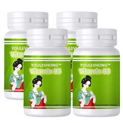 China 100 mg por cápsula Suplemento de vitamina B3 Niacinamida esencial para la salud Reducir el colesterol Niveles saludables de lípidos en sangre en venta