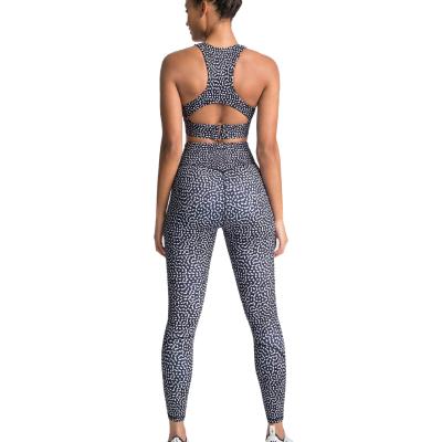 China Breathable Women Dry Fit Pro Compression Gym Workout Fitness Exercise Sportswear Set for sale