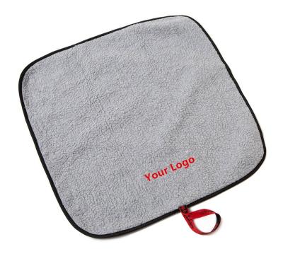 China QUICK DRY Custom Logo Changing Mat With Microfiber Lining Full Age Waterproof Ultra Soft Synthetic Lambswool Easy Pack for sale