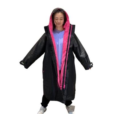 China Sports Custom Poncho Coat Adults Changing Robe Warm Oversized Waterproof Windproof for Swimming Surfing for sale