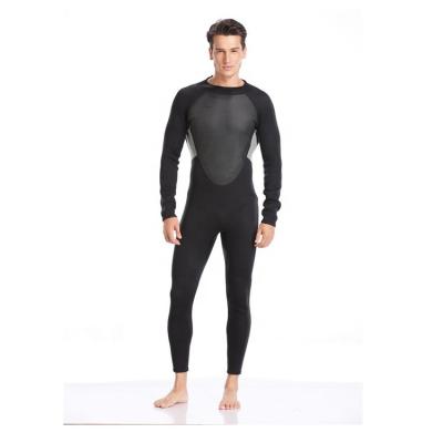 China Antibacterial Mens Wetsuit 3mm Neoprene Jumpsuit Diving Suits For Surfing Swimming Scuba Long Sleeve Back Zipper For Water Sports for sale