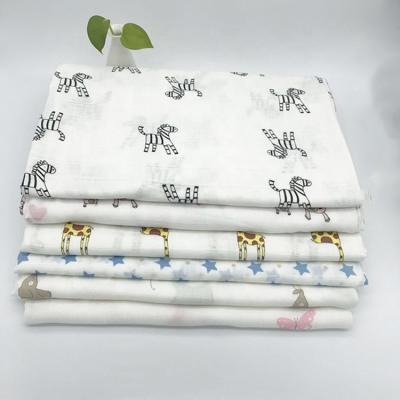 China Double Layers 100% Cotton Disposable Muslin Roll Gauze Fabric For Baby Wrap Blankets And Clothes for sale