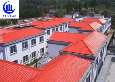 China Kundengebundene Kunstharz-Dachplatte Gummi-ASA Spanish Bamboo Roofing Sheets zu verkaufen