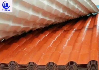 China 2.8mm Asa Synthetic Resin Roof Tile für Wohn zu verkaufen