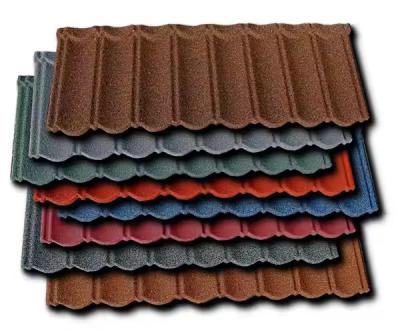 China 420mm Width Metal Stone Coated Colorful Corrugated Roof Sheet for sale