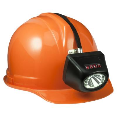 China LCD Digital Display IP68 Screen Led Underground Mine Light Miners Cap Lamp Safety Cordless Mining Beacon for sale