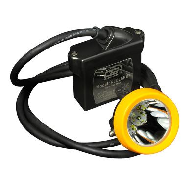 China Mining Interesting Rechargeable Battery Attached 7.8 AH 15000 Lux KL5LM (C) Miner Light Mining Headlamp Miner Cap Lamp for sale