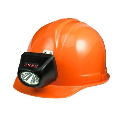 China Hot Sale 7000Lux KL4.5LM LCD Digital Display Screen Mine Headlight Miner Lamp Portable Cordless Led Mining Cap Lamp for sale