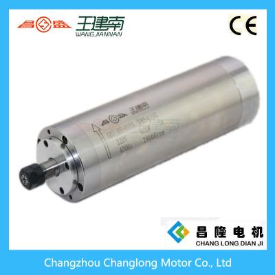 China 0.8kw Manufacturing Engraving Round Spindle Water Cooled High Speed ​​Three Phase Asynchronous Motor For CNC Wood Carving Router for sale