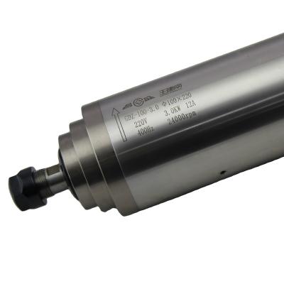 China 3kw 24000rpm High Rpm Water Cooled 3kw 24000rpm Er20 Electric Spindle Engraving Motor for sale