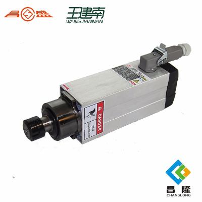 China Machine Tool Accessories Sale Square Spindle High RPM Motor 3.5kw Er25 Hot Air Cooled For CNC Engraving Machine for sale