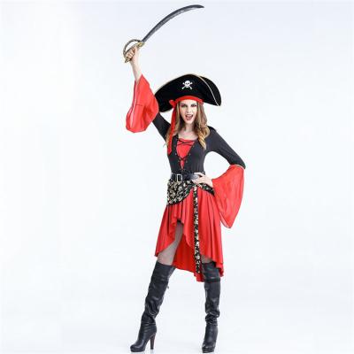 China New Breathable Female Pirate Costume Game Uniform Temptation Halloween Cosplay Anime Cosplay Plus Size for sale