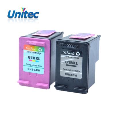 China COMPATIBLE 61 Premium Quality 61XL ink cartridge compatible for HP CH561WA CH562WA CH563WA CH564WA Deskjet/1000/1012/1050/1050A/1051/1055 for sale